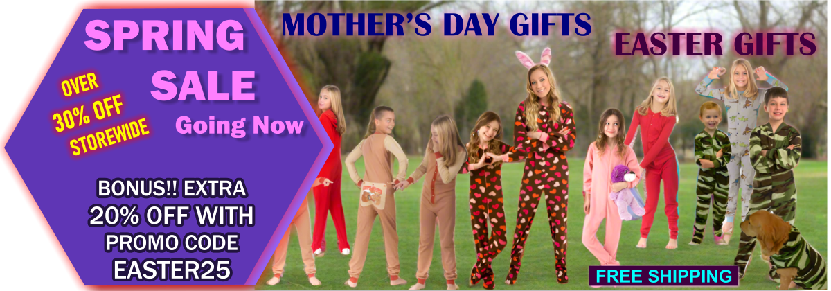 Extra 20% Off  Use Code EASTER25  Big Feet Pajamas